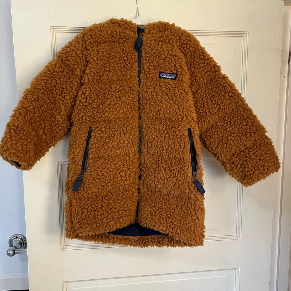 Patagonia Kids Toddler winter coat hi loft Sherpa puffer